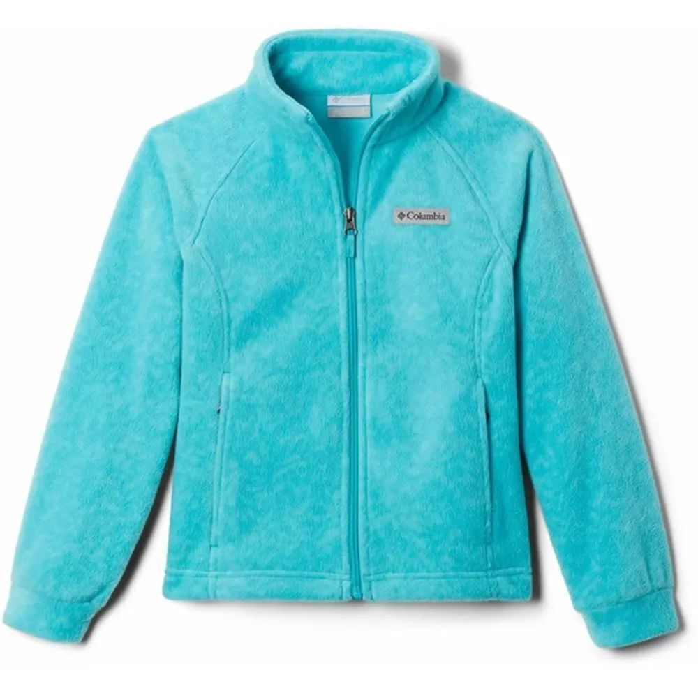 NWT New COLUMBIA Benton Springs II Printed Fleece Jacket
Aqua Blue Print M 10 12